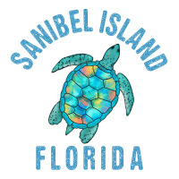 sanibel island beach design  sea turtle illustration gift pullover hoo | Teevron