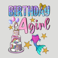 Birthday Girl 4 Zipper Hoodie | Teevron