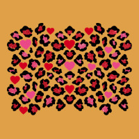 Valentines Day Leopard And Heart Background Premium Hoodie | Teevron