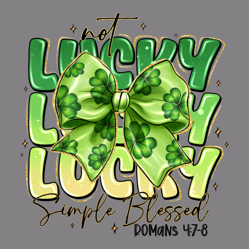 Not Lucky Simply Blessed Heavyweight Hoodie by CowhideDigitalArt | Teevron