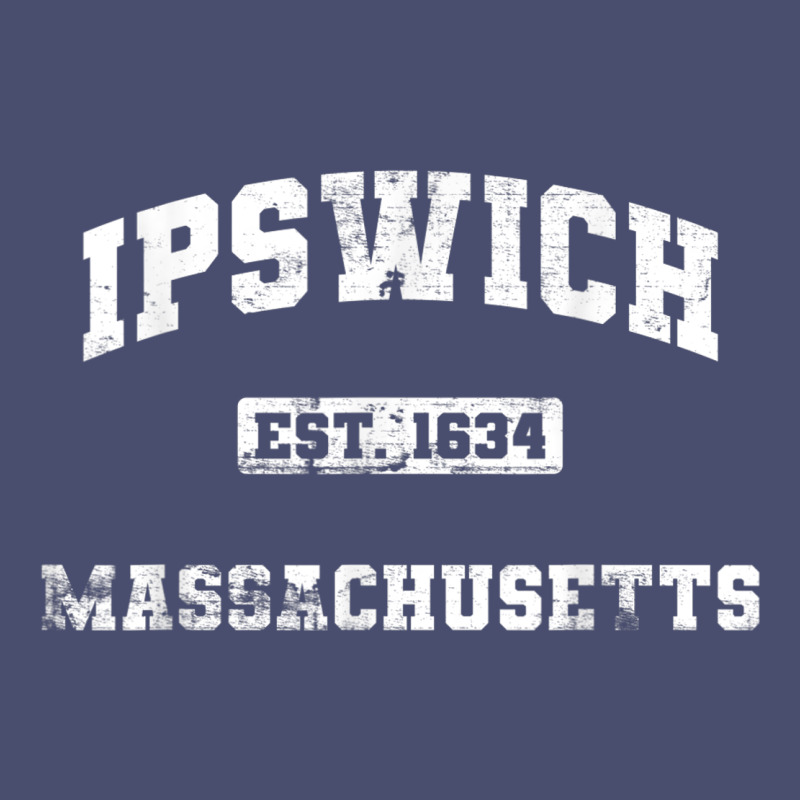 Ipswich Massachusetts Ma Vintage State Athletic Style Vintage Tee by trangStudio | Teevron