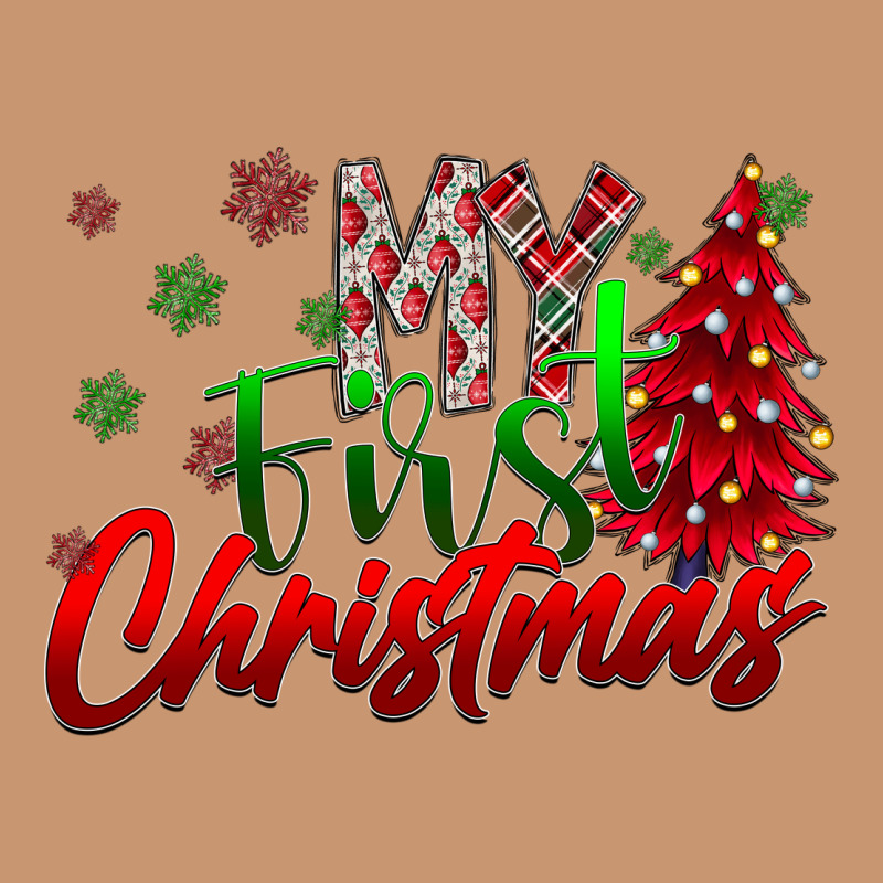 My First Christmas Heavyweight Hoodie by CowhideDigitalArt | Teevron