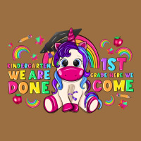 Kindergarten We Are Done 1st Here We Come With Uni Vintage Tee | Teevron
