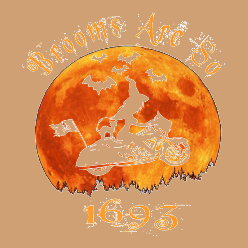 Halloween Witch On Motorcycle Cat & Moon Salem Witch Trials Premium Vintage Tee by trangStudio | Teevron
