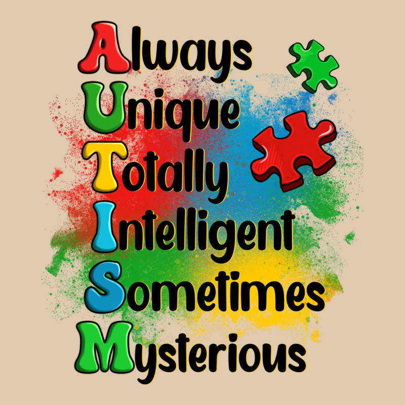 Always Unique Autism Heavyweight Sweatshirt by OliviaCreatesArt | Teevron