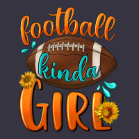 Football Kinda Girl Vintage Hoodie | Teevron