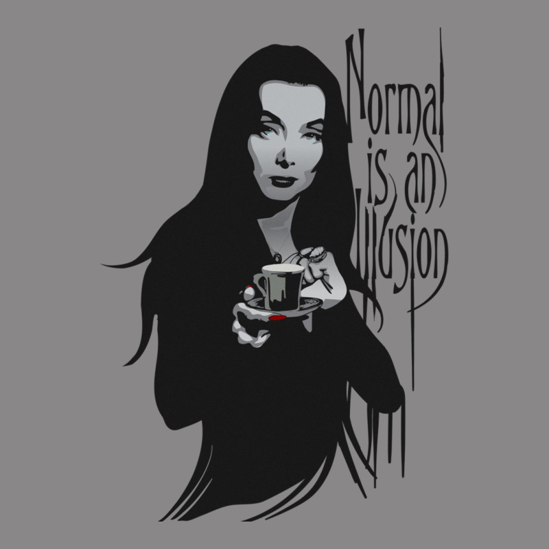 Normal Is An Illusion - Morticia Addams Vintage Tee by trangStudio | Teevron