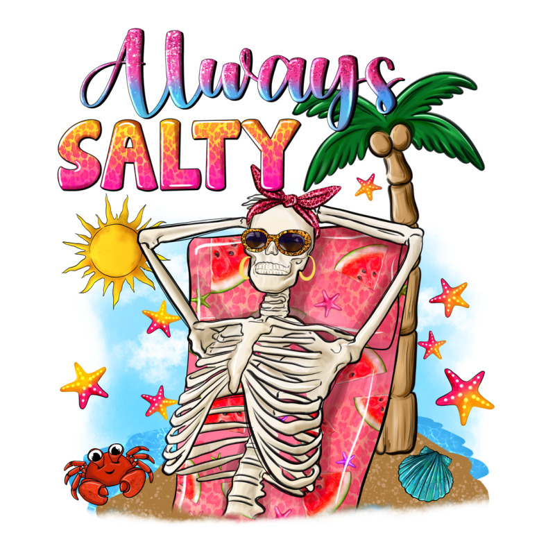 Always Salty Urban Heavy Tee by NancyCooperArtShop | Teevron