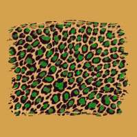 Leopard With Green Glitter Urban Hoodie | Teevron