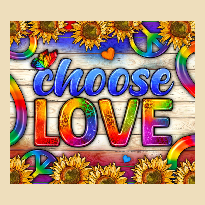 Western Choose Love Tumbler Premium Hoodie by BundleAndBundleShop | Teevron
