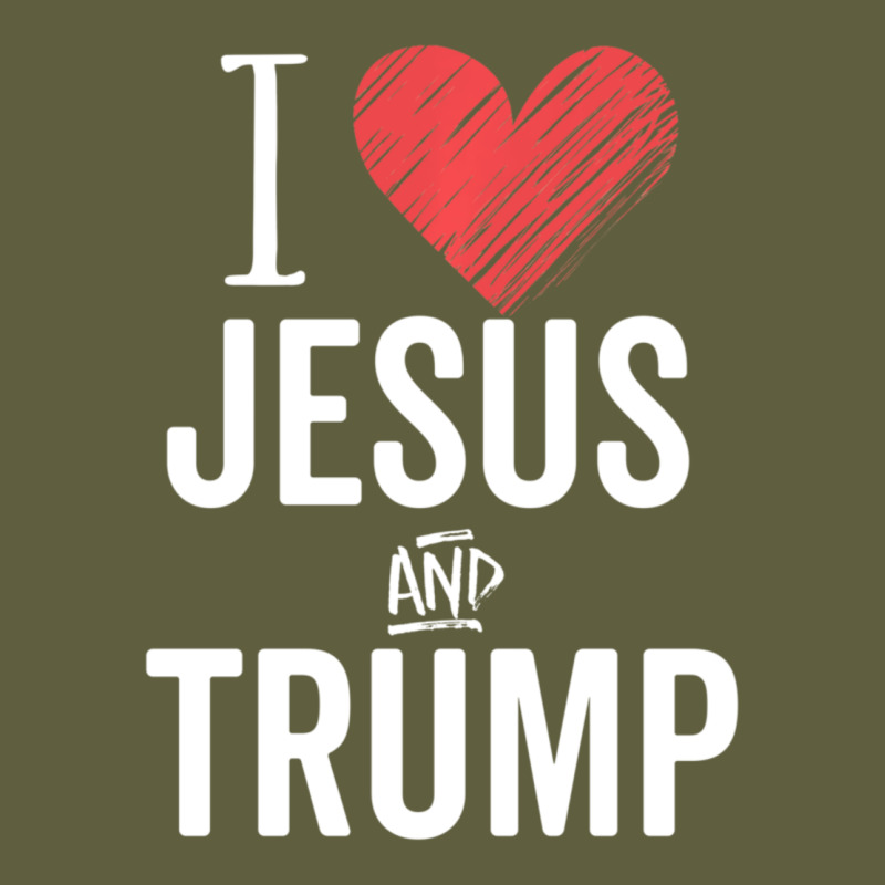 I Love Jesus And Trump Republican Conservative Gift Vintage Tee by trangStudio | Teevron
