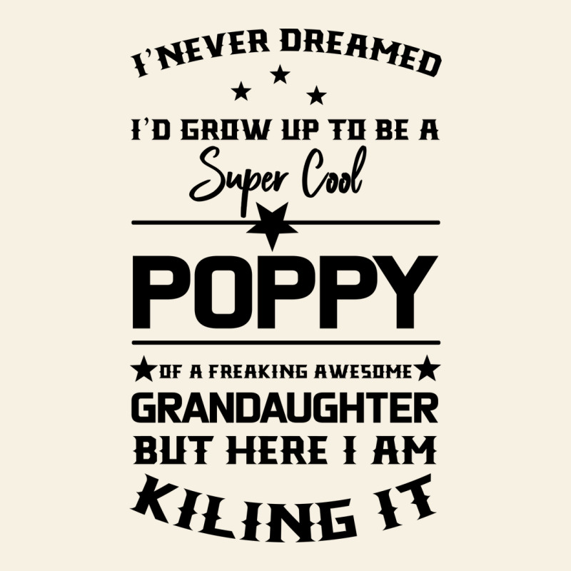 Super Cool Poppy Of A Freaking Awesome Granddaugh Vintage Tee by Bettercallsaul | Teevron