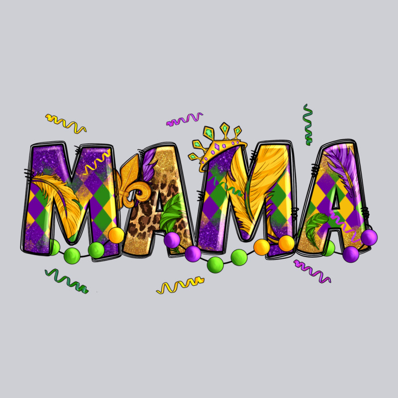 Mama Mardi Gras Heavyweight Sweatshirt by OliviaCreatesArt | Teevron