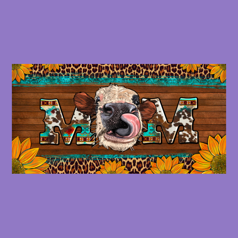 Western Heifer Mom With Sunflowers And Turquoise License Plate Urban Hoodie by Artiststas | Teevron