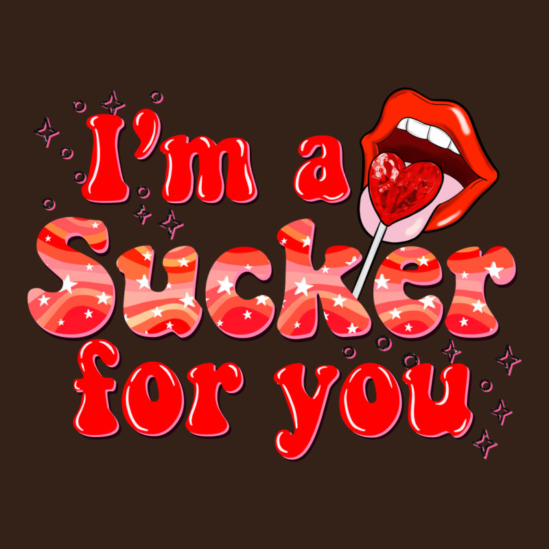 Im A Sucker For You Valentines The Day Heavy Core Tee by NancyCooperArtShop | Teevron