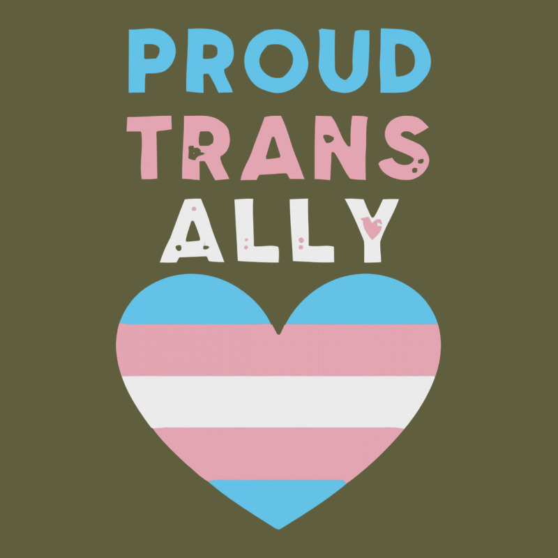Proud Trans Ally Transgender Vintage Tee by trangStudio | Teevron
