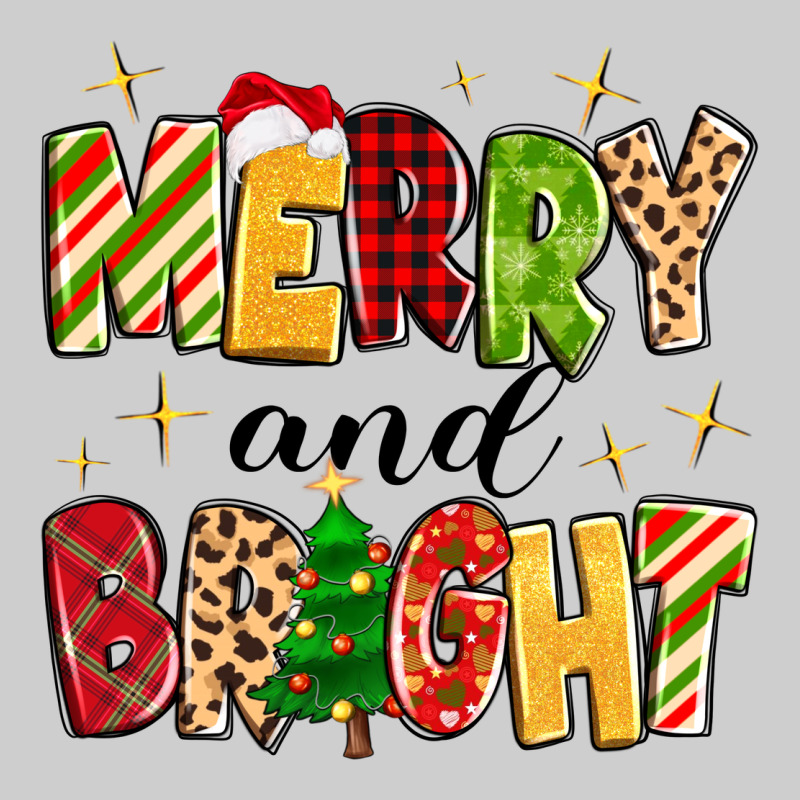 Merry And Bright Premium Tee by MaliasSmallBusiness | Teevron