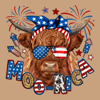 Moo Rica Highland Cow Vintage Tee | Teevron
