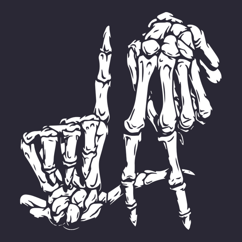 La Hand Sign Lazy Diy Halloween Costume Skeleton Los Angeles Pullover Vintage Tee by trangStudio | Teevron