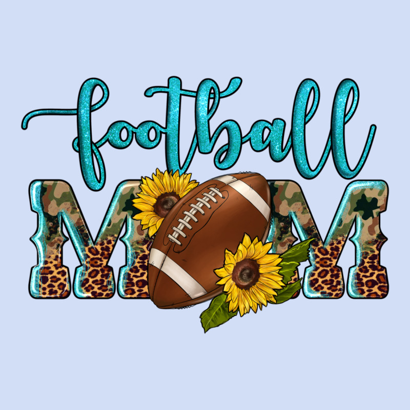 Western Leopard Camouflage Sunflowers  Glitter Mom Football Urban Hoodie by Artiststas | Teevron