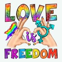 Love Is Freedom Premium Hoodie | Teevron