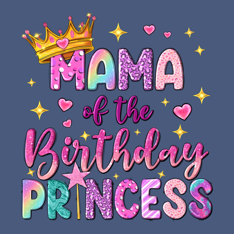 Mama Of The Birthday Princess Vintage Hoodie by NancyCooperArtShop | Teevron
