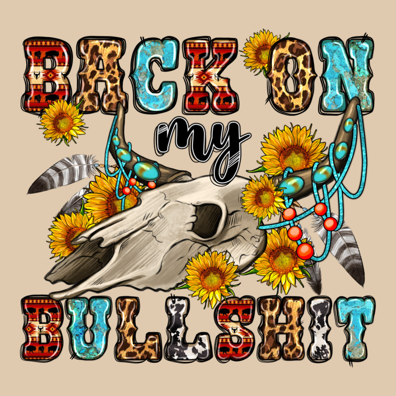 Back On My Bullshit Western Olivia Heavyweight Sweatshirt by OliviaCreatesArt | Teevron