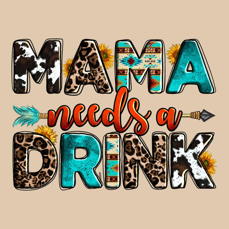 Mama Needs A Drink Heavyweight Sweatshirt by OliviaCreatesArt | Teevron