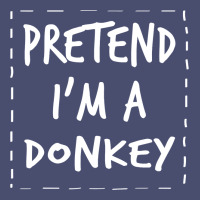 Pretend I M A Donkey Halloween Costume Vintage Tee | Teevron