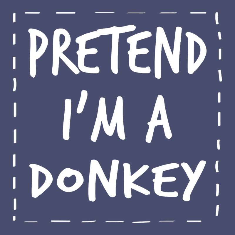 Pretend I M A Donkey Halloween Costume Vintage Tee by trangStudio | Teevron