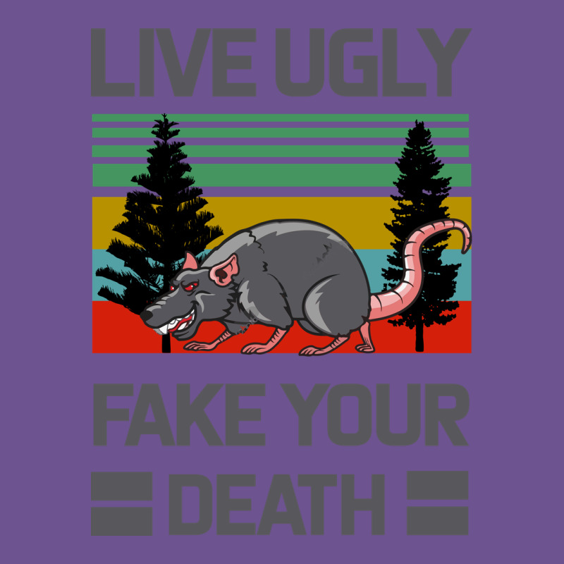 Lıve Ugly Fake Your Death Vintage Tee by Bettercallsaul | Teevron