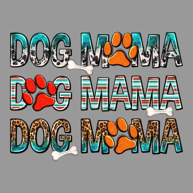 Dog Mama Dog Mama Dog Mama Vintage Hoodie by texasbilliewilder | Teevron