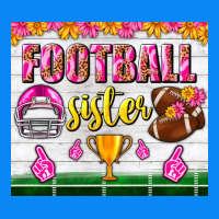 Football Sister Tumbler Zipper Hoodie | Teevron