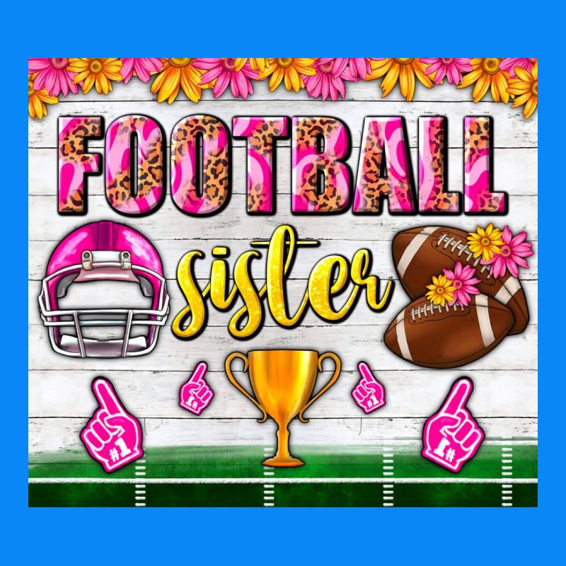 Football Sister Tumbler Zipper Hoodie by BundleAndBundleShop | Teevron