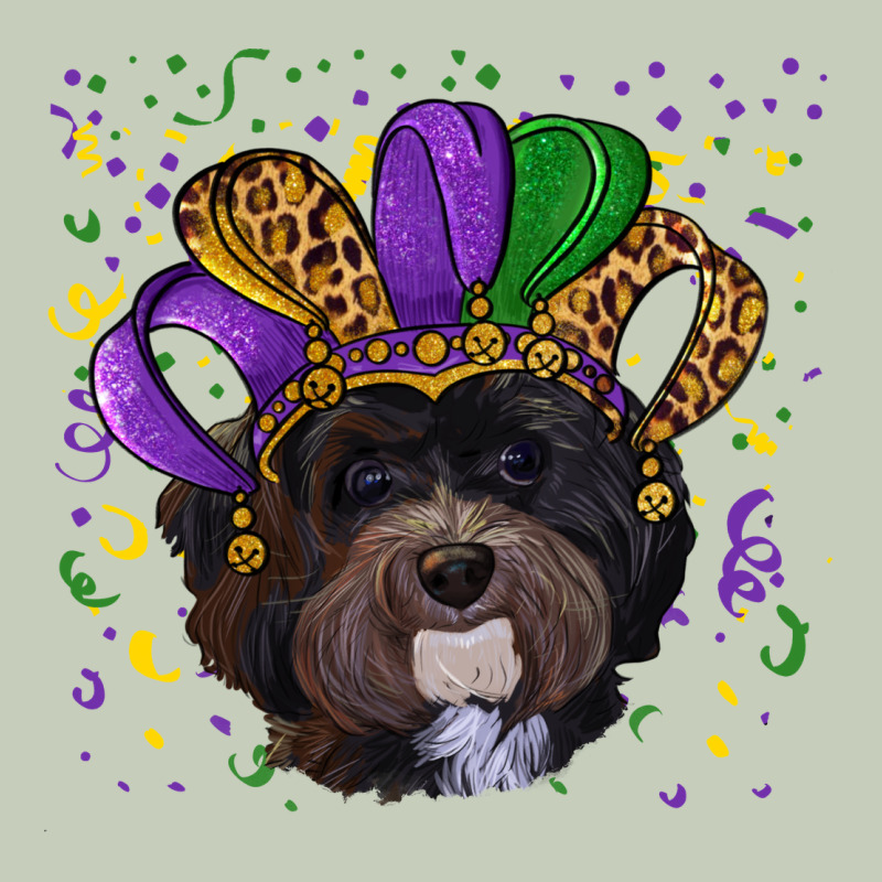 Mardi Gras Havanese Dog With Hat Long Sleeve Tee by RanaPortraitStore | Teevron