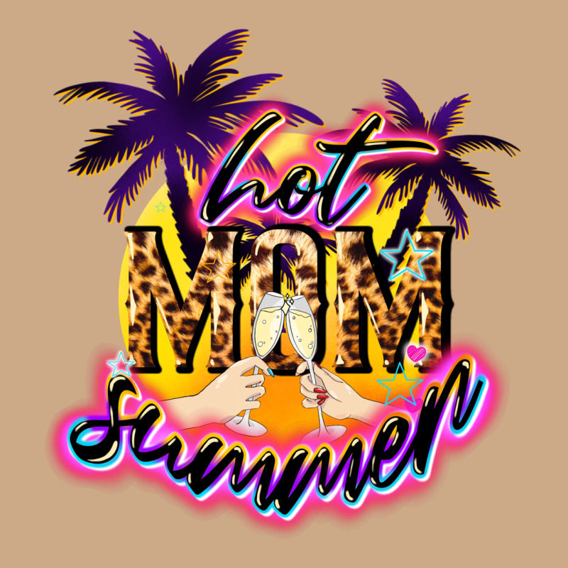 Hot Mom Summer Vintage Hoodie by NancyCooperArtShop | Teevron
