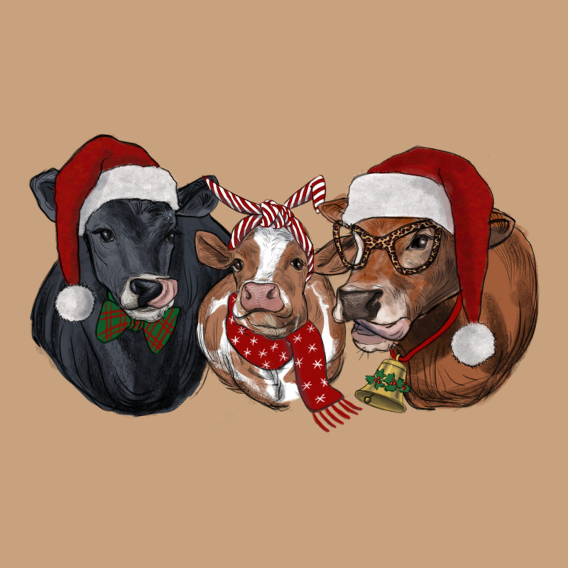 Christmas Heifers Vintage Tee by RanaPortraitStore | Teevron