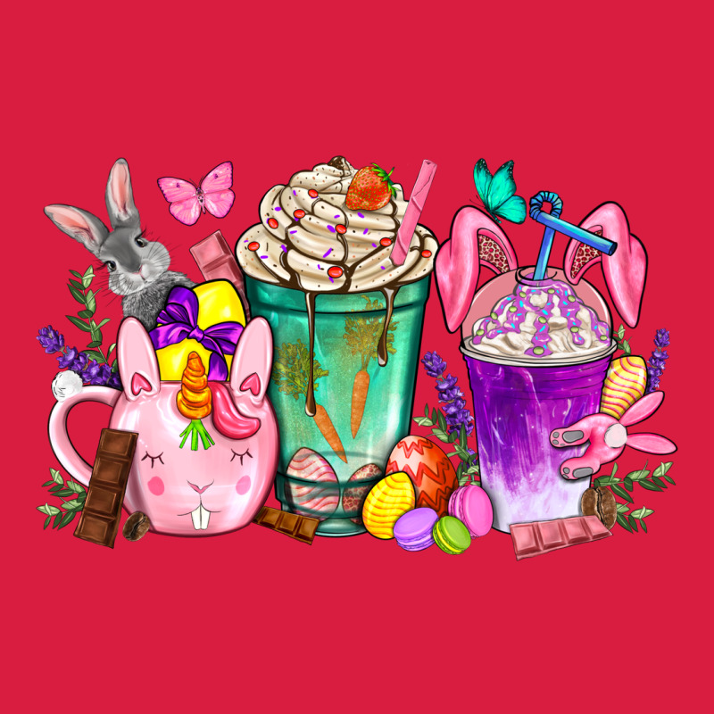Easter Coffee Cups With Bunny Premium Hoodie by BundleAndBundleShop | Teevron