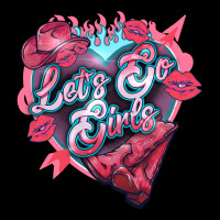Lets Go Girls Pink Heavy Core Tee | Teevron