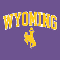Kids Wyoming Cowboys Apparel Fan Favorite Brown Arch Vintage Tee | Teevron