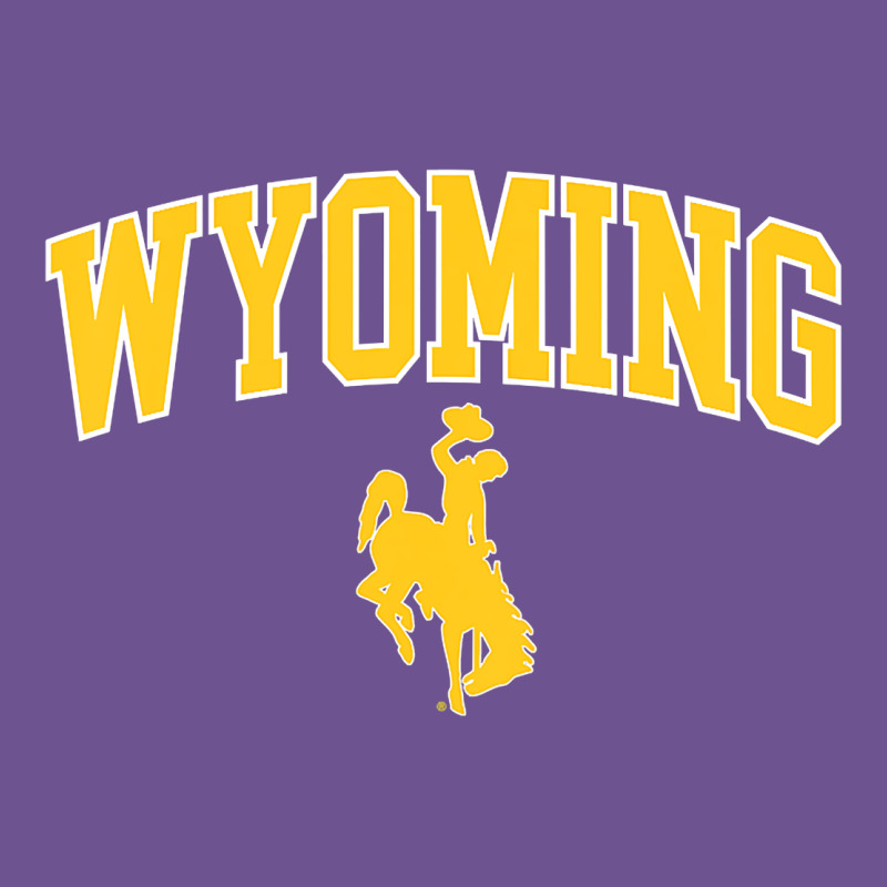 Kids Wyoming Cowboys Apparel Fan Favorite Brown Arch Vintage Tee by trangStudio | Teevron