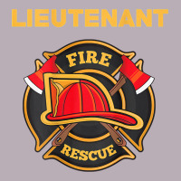 Fire Rescue Lieutenant Department  For Firefighters Vintage Tee | Teevron