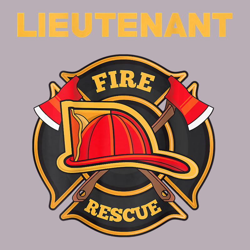 Fire Rescue Lieutenant Department  For Firefighters Vintage Tee by trangStudio | Teevron