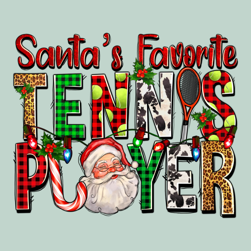 Santa's Favorite Tennis Player For Christmas Zipper Hoodie by FaDigitalArtStudio | Teevron