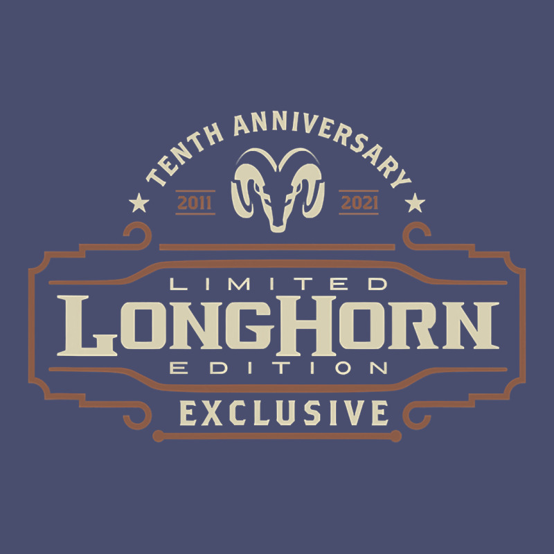 Ram Trucks Limited Longhorn Edition 10th Anniversary Vintage Tee by trangStudio | Teevron