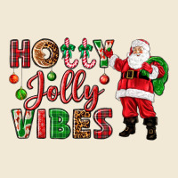 Holly Jolly Vibes Christmas With Santa Ladies Tee | Teevron