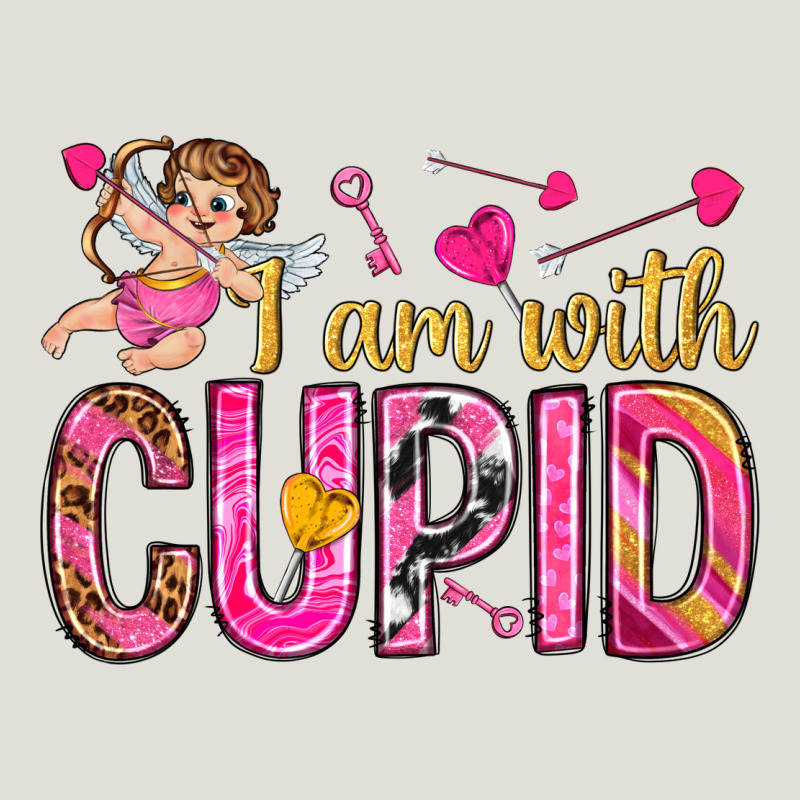 I Am With Cupid Heavy Core Tee by NancyCooperArtShop | Teevron
