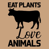 Eat Plants Love Animals Vintage Tee | Teevron