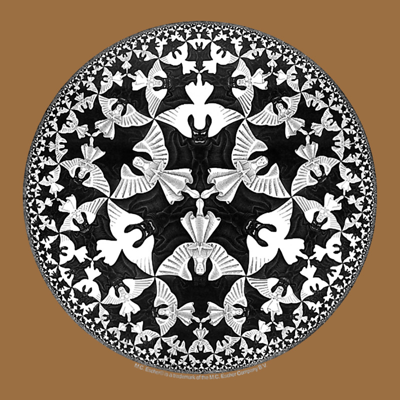 M.c. Escher Circle Limit Iv Vintage Tee by trangStudio | Teevron