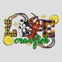 Mardi Gras Love Crawfish Zipper Hoodie | Teevron